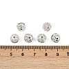 Brass Rhinestone Beads X-RB-A011-8mm-28S-5