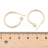 Brass Stud Earrings EJEW-L245-001LG-5