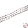 Anti-Tarnish Rhodium Plated 925 Sterling Silver Rolo Chains STER-WH0011-05P-2