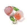Natural Agate Pendants LS-G-Z052-02B-2
