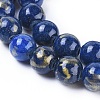Natural Jade Beads Strands G-F670-A15-6mm-3