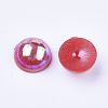 ABS Imitation Pearl Cabochons OACR-Q176-10mm-M-2
