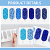 4Pcs Acrylic Bead Design Boards FIND-BC0013-08B-4