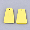 Spray Painted Acrylic Pendants ACRP-S675-06B-2