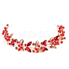 Golden Alloy Hair Bands PW-WG87AB2-03-1