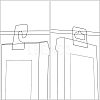 Transparent Self Adhesive Hang Tabs CDIS-NB0001-06-5