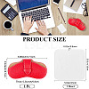 1Pc PU Leather Glasses Case AJEW-CN0006-94B-2