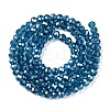 Electroplate Glass Beads Strands EGLA-A044-T4mm-A27-3