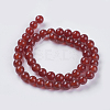 Natural Carnelian Beads Strands X-G-GSR8MM060-2-2
