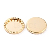 304 Stainless Steel Cabochon Settings STAS-Y001-08G-3