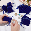  60Pcs Rectangle Velvet Drawstring Pouches TP-NB0001-66C-3