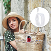 4Pcs 2 Colors Oval Transparent PVC Mini Cable Organizer Zipper Bags AJEW-PH0012-02-6