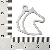 Non-Tarnish 304 Stainless Steel Pendants STAS-B056-13P-01-3