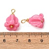 Dyed Synthetic Coral Pendants GG-CBAC295-01G-02-2