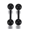 304 Stainless Steel Ball Stud Earrings EJEW-H113-02EB-B-1