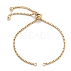 304 Stainless steel Chain Bracelet Making STAS-F118-G-A-1