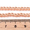 Baking Paint Glass Pearl Bead Strands HY-Q003-3mm-33-4