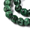 Dyed Natural White Jade Beads Strands G-T140-4mm-B08-4