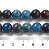 Natural Blue Opal Beads Strands G-H045-A02-8MM-02-4