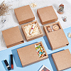 Kraft Paper Storage Gift Drawer Boxes CON-WH0095-56D-5