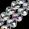 Electroplate Glass Beads Strands EGLA-B008-01A-AB01-2