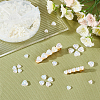 ABS Plastic Imitation Pearl Cabochons PACR-AR0001-02-5