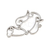 Zinc Alloy Open Back Bezel Pendants PALLOY-D580-05P-D-2