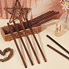 Waxed Round Wooden Sticks WOOD-OC0004-42C-4
