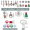 SUNNYCLUE DIY Christmas Bracelet Making Kits DIY-SC0018-84-2