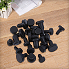 30Pcs 5 Styles Silicone Bottle Seal Plug FIND-GF0008-86-7