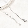 1.3MM 304 Stainless Steel Boston Link Chains Necklaces for Women Men NJEW-Z115-12P-02-2
