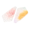 Dyed Natural Quartz Carved Pendants GG-CBA0022-02-2