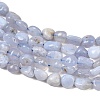 Nautral Blue Lace Agate Beads Strands G-H330-A01-4