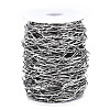 Tarnish Resistant 304 Stainless Steel Link Chains CHS-T003-24P-3