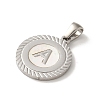 304 Stainless Steel Pendants STAS-I204-A-P-2