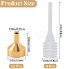 Aluminum Funnels DIY-GF0010-45D-2