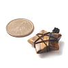 Natural Mixed Gemstone Cord Braided Pendants PALLOY-JF02033-3