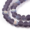 Imitation Jade Glass Beads Strands LS-EGLA-A034-T2mm-MB15-3