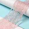 Transparent Glass Beads Strands X-EGLA-A035-T4mm-D20-2