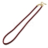 Nylon Milan Cord Necklace Making MAK-M028-01G-30-1
