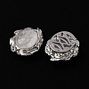 Natural Quartz Crystal Oval Multi-Strand Links G-G207-02P-10-2