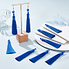 10Pcs Nylon Tassels Big Pendant Decorations FIND-SC0003-38C-5