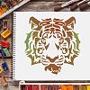 Plastic Reusable Drawing Painting Stencils Templates DIY-WH0172-184-6