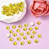 Preciosa&reg MAXIMA Crystal No Hotfix Flatback Stones Y-PRC-NSS8-80310-2
