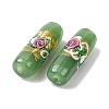 Handmade Foil Glass Beads LAMP-K039-36-4