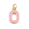 Rack Plating Brass Pendants KK-C065-02O-G-1
