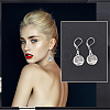 50Pcs 304 Stainless Steel Leverback Earring Findings STAS-UN0041-89-5