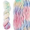 1 Skein 80% Wool 20% Acrylic Fiber Rainbow Segment Dyed Yarn OCOR-TA0003-02B-1