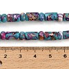 Dyed Synthetic Imperial Jasper Beads Strands GG-CBAA20A-02B-5
