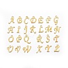 Alloy Letter Pendants PALLOY-X0037-68G-1
